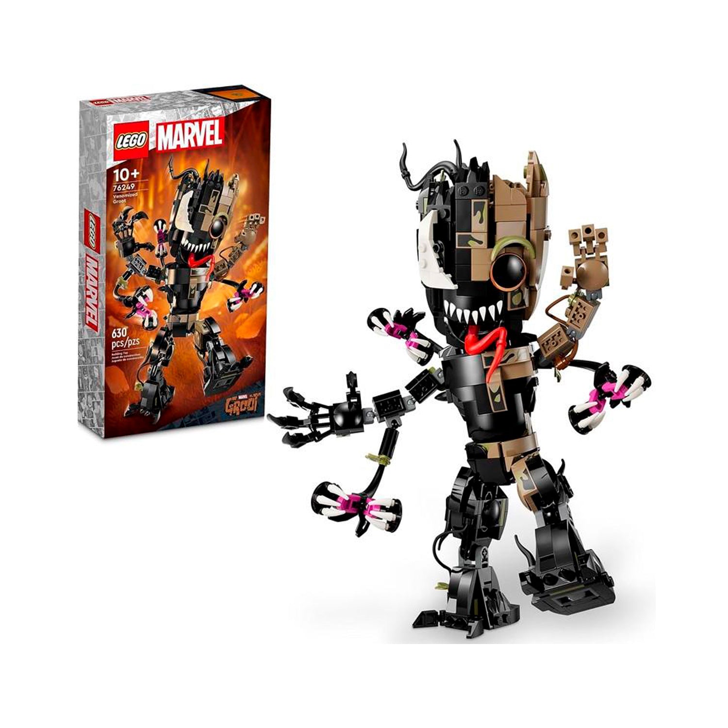 Lego Marvel Groot Venom - 630 Peças