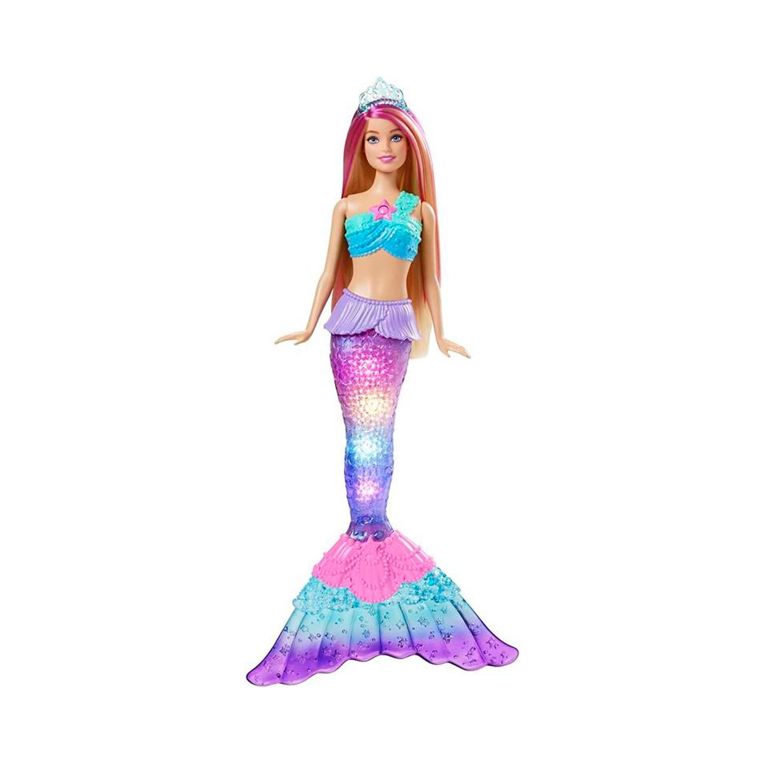 Barbie Dreamtopia Sereia - Luzes e Brilhos - Mattel