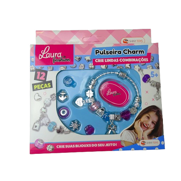 Kit Pulseira Charm Infantil Laura Fashion - Shiny Toys