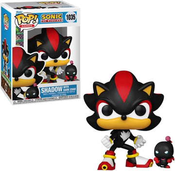 Boneco Funko Pop! Buddy Sonic the Hedgehog - Shadow e Dark Chao