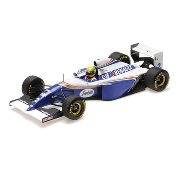 Miniatura 1/18 Williams FW16 Ayrton Senna GP 1994 San Marino - Bburago
