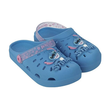 Babuche Infantil Azul Disney Urban Stitch - Grendene Kids