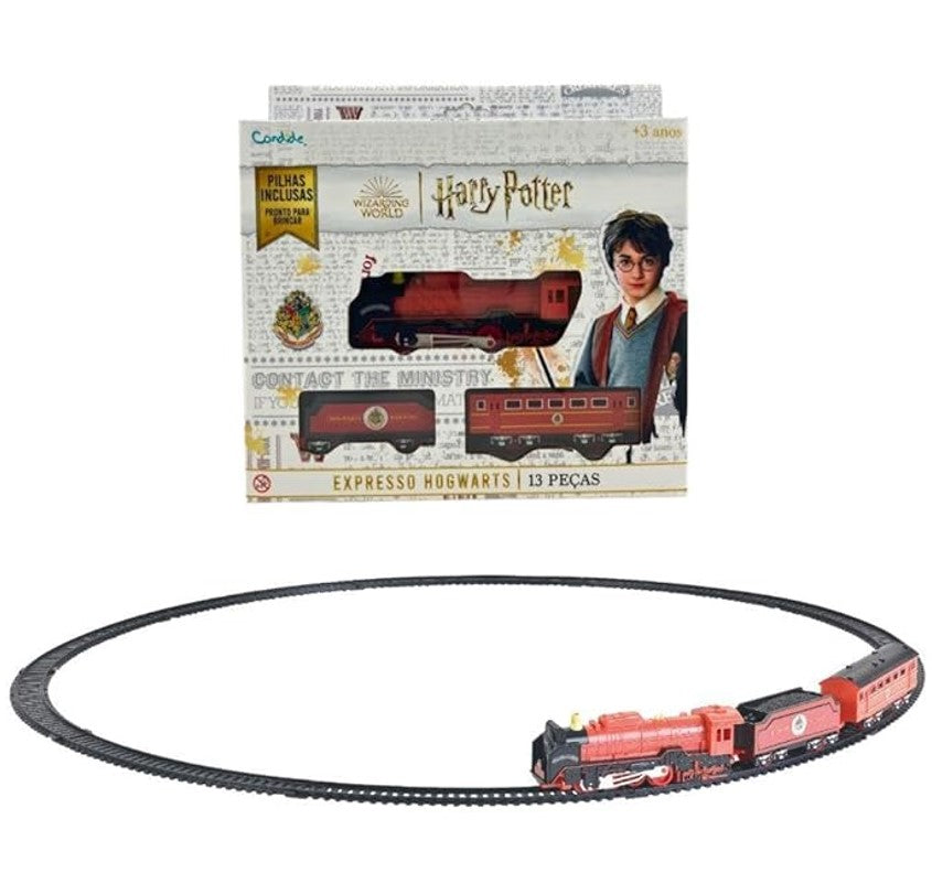 Ferrovia Harry Potter Expresso Hogwarts 13 Peças - Candide