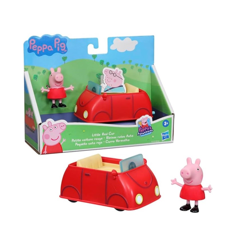Brinquedo Veiculo E Figura Peppa Pig - Hasbro