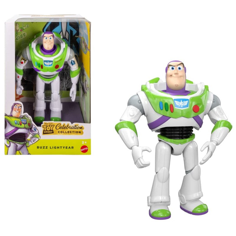 Boneco Buzz Lightyear Vintage Toy Story 5 com 25cm - Mattel