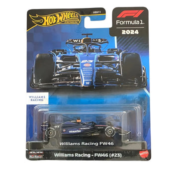 Hot Wheels Premium F1 Team Williams FW46 Alexander Albon Hrv11 2024