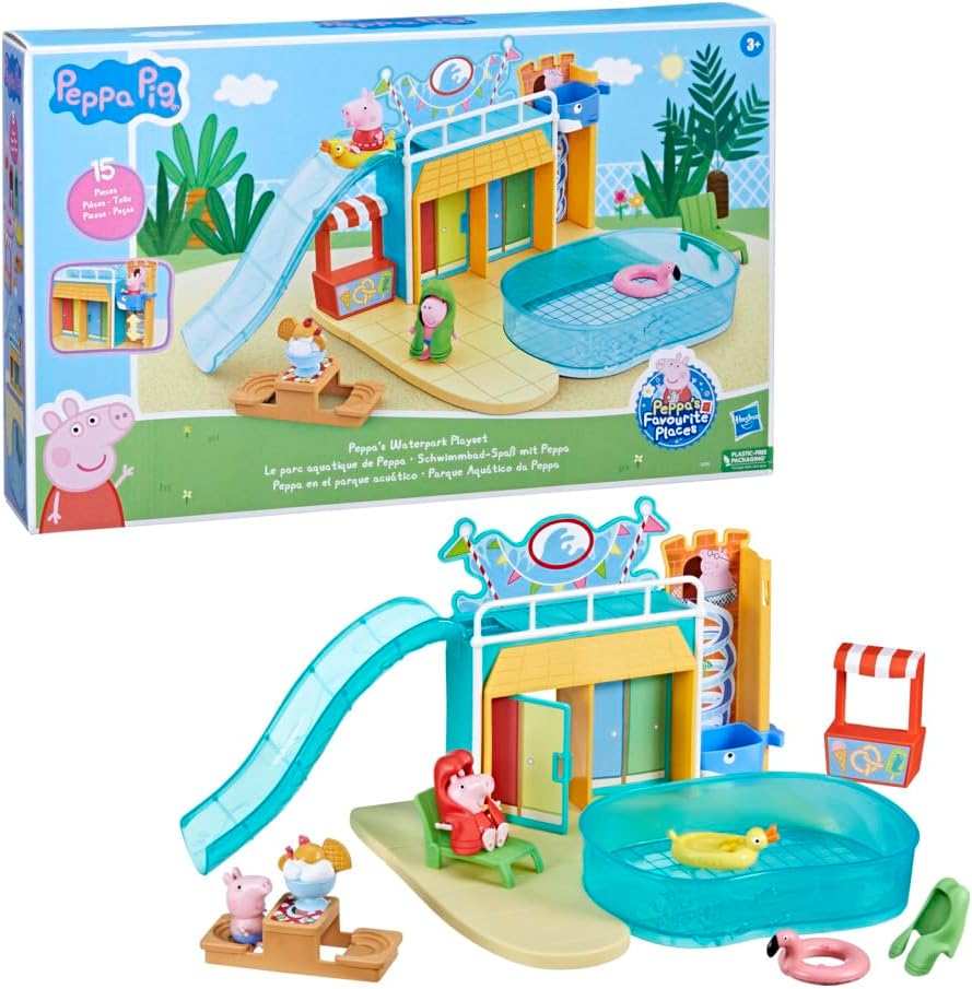 Brinquedo Peppa Pig Parque Aquático da Peppa - F6295 Hasbro