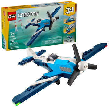 Lego Creator 3 em 1 Aeronave Avião de Corrida 31160