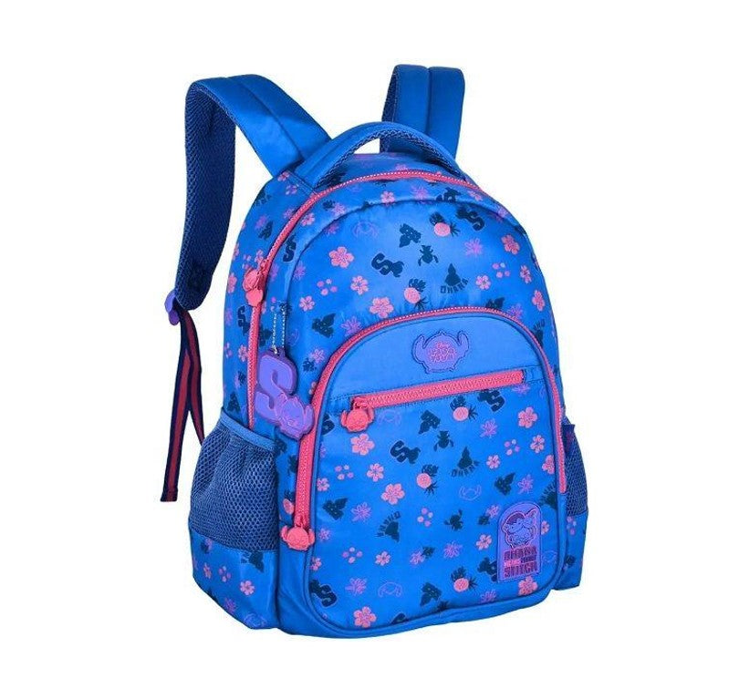 Mochila Escolar Costas Juvenil Tsum Tsum Disney Stitch TS24627