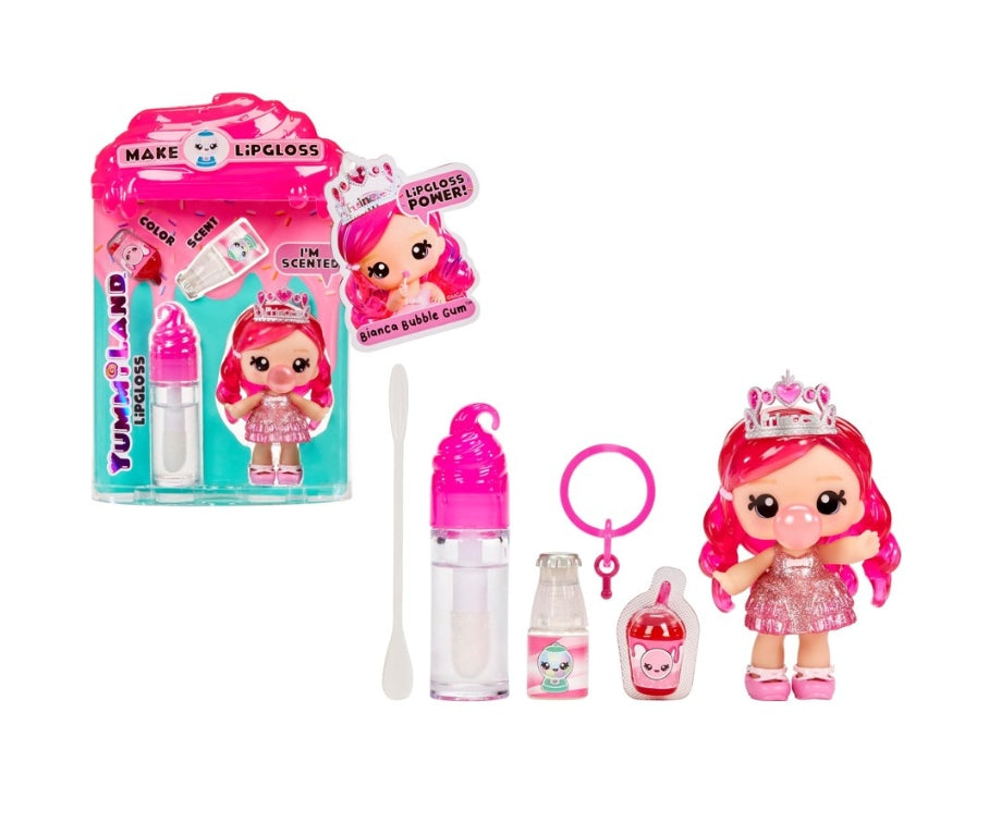 Boneca Yummiland Lipgloss Doll - Bianca Bubblegum