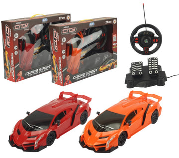 Carrinho de Controle Remoto 7 Funções C/ Pedal e Volante- BBR Toys