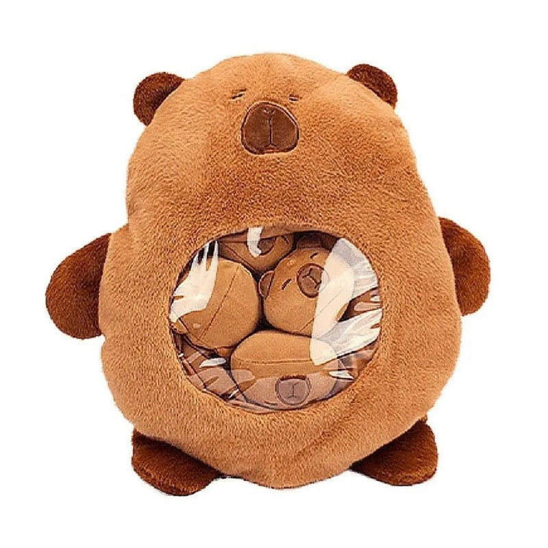 Pelúcia Capivara com Filhotes - BBR