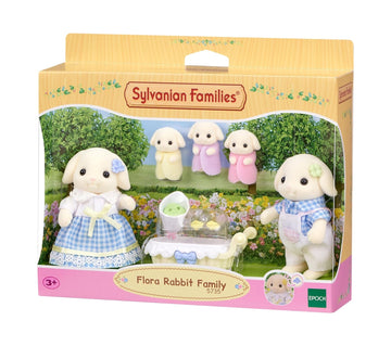 Sylvanian Families Família dos Coelhos Floral - Epoch