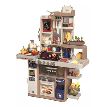 Cozinha Interativa Completa Som Vapor Pia 88 Acessórios 93cm