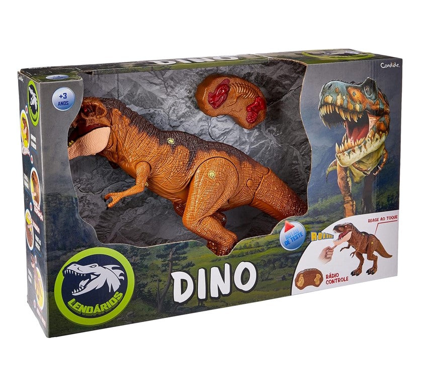 Dinossauro de Controle Remoto Lendários Dino - Candide