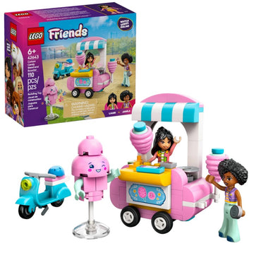 Lego Friends Barraca de Algodão Doce e Motocicleta 42643