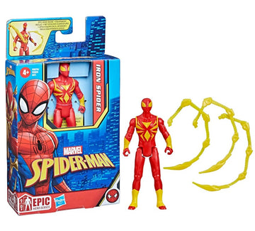 Boneco Marvel Homem-Aranha - Aranha de Ferro 10cm - Hasbro F6976