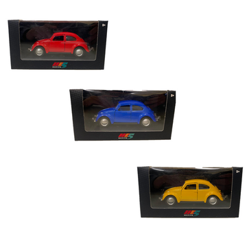 Carrinho de Fricção Fusca Volkswagen Beetle 1:36 - Shiny Toys