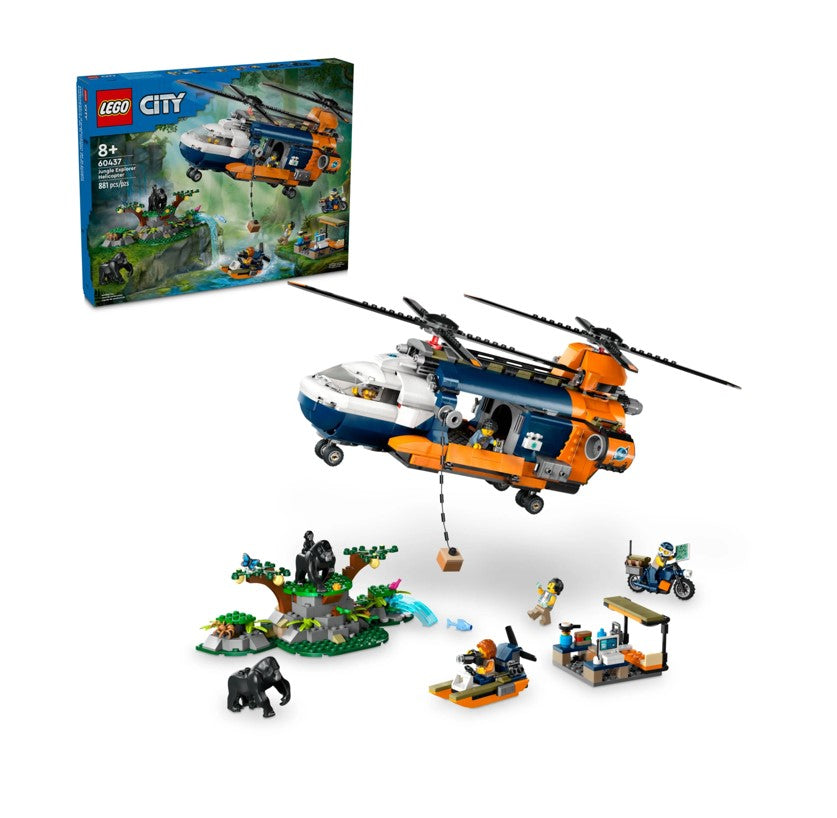Lego City Helicóptero Explorador da Selva - 60437