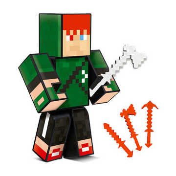 Boneco Robin hood 15 Cm Com Acessórios - Algazarra