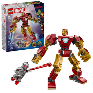 Lego Marvel Robô Homem de Ferro vs Ultron 76307