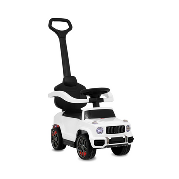 Jipe Elétrico 4 em 1 R/C 6V Branco - Bandeirante