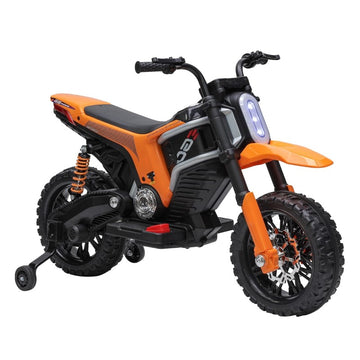 Moto Elétrica ZS Infantil 12V Laranja com rodinhas - Zippy