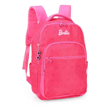 Mochila Costas Barbie 18' Rosa Pink Luxcel Porta Notebook