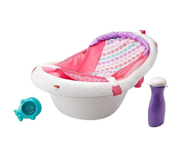 Fisher Price Baby Banheira Deluxe 4 em 1 Rosa - Mattel