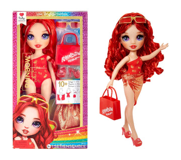 Boneca Rainbow High Swim & Style Ruby 27cm