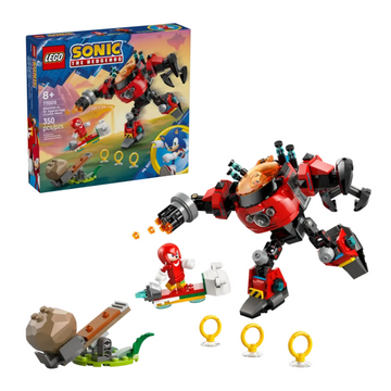 Lego Sonic Knuckles vs Robô do Doctor Eggman - 77005