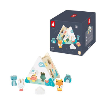 Brinquedo Triângulo Encaixa Formas com 7 Peças - Maped
