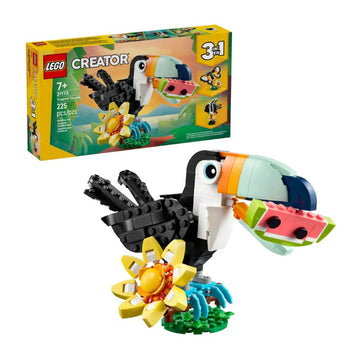 Lego Creator 3 em 1 Animais selvagens Tucano tropical - 31173