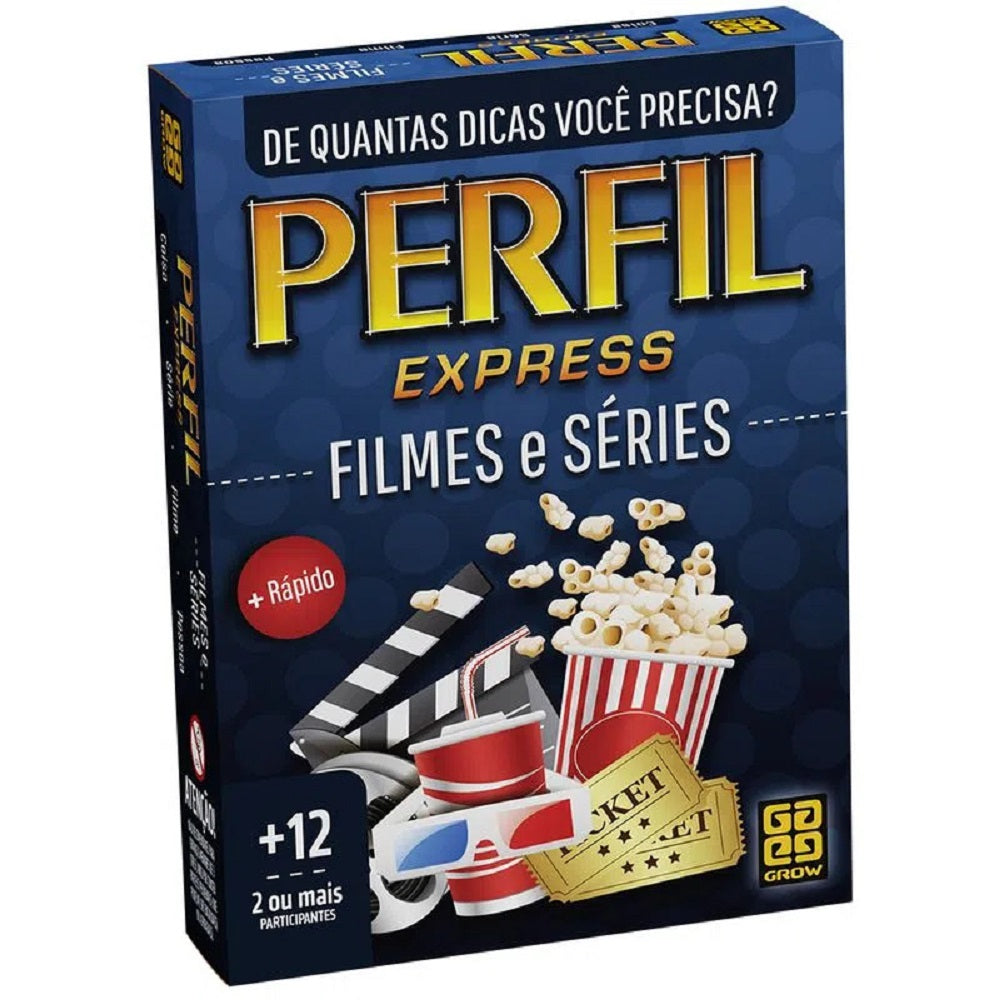 Jogo Perfil Express - Filmes E Series
