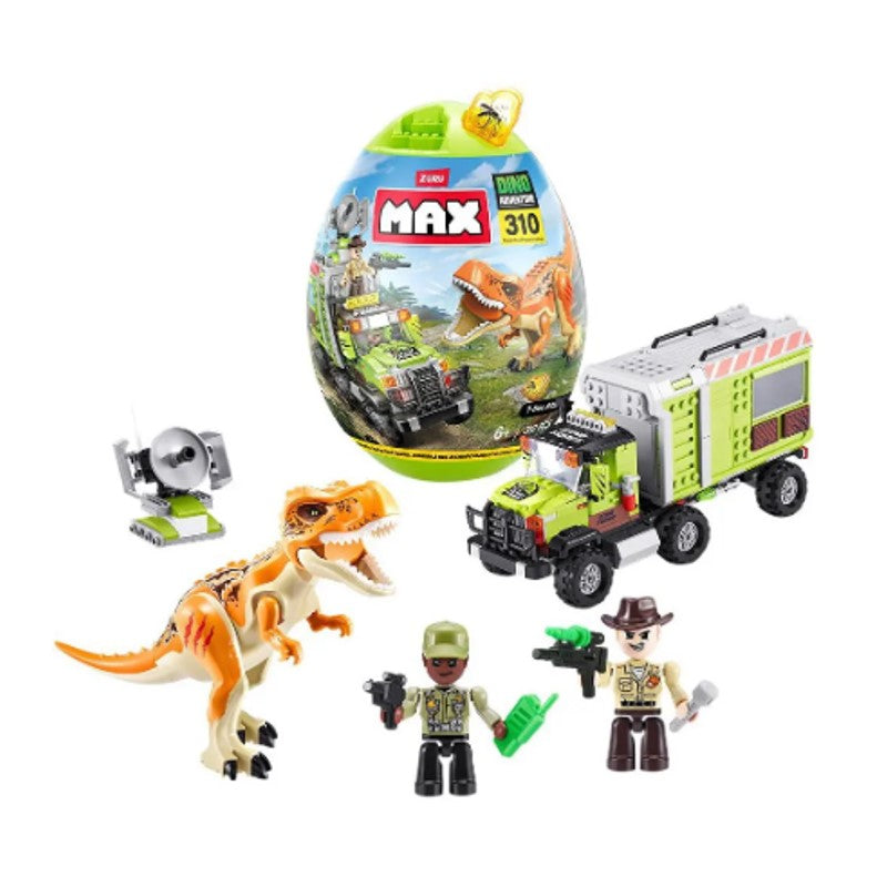 Max Dino Adventure Egg Capsule 310 pcs - Candide