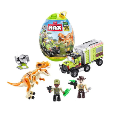 Max Dino Adventure Egg Capsule 310 pcs - Candide