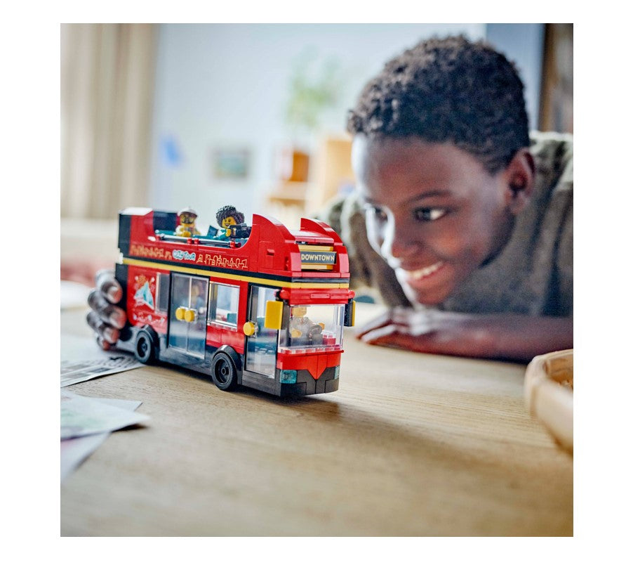 Lego City Ônibus Turístico Vermelho de Dois Andares - 60407