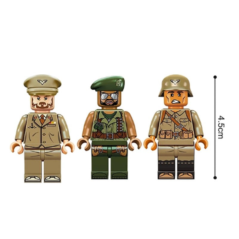 Blocos de Montar Combat Zones Conflito na Costa - KEEPPLAY