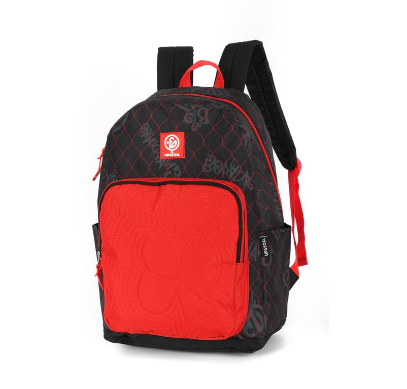 Mochila de Costas Escolar Enaldinho Vermelho Luxcel