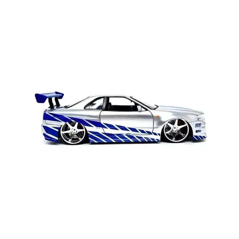 Miniatura Nissan Skyline GTR R34 Velozes e Furiosos - jada