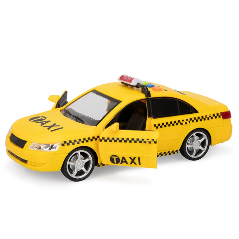 Táxi de Brinquedo Com Luz e Som 1:16 Fricção - Brink Center
