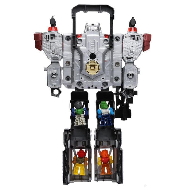 Robô Tranformador Cinza 52cm com Luz e Som - Brink Center