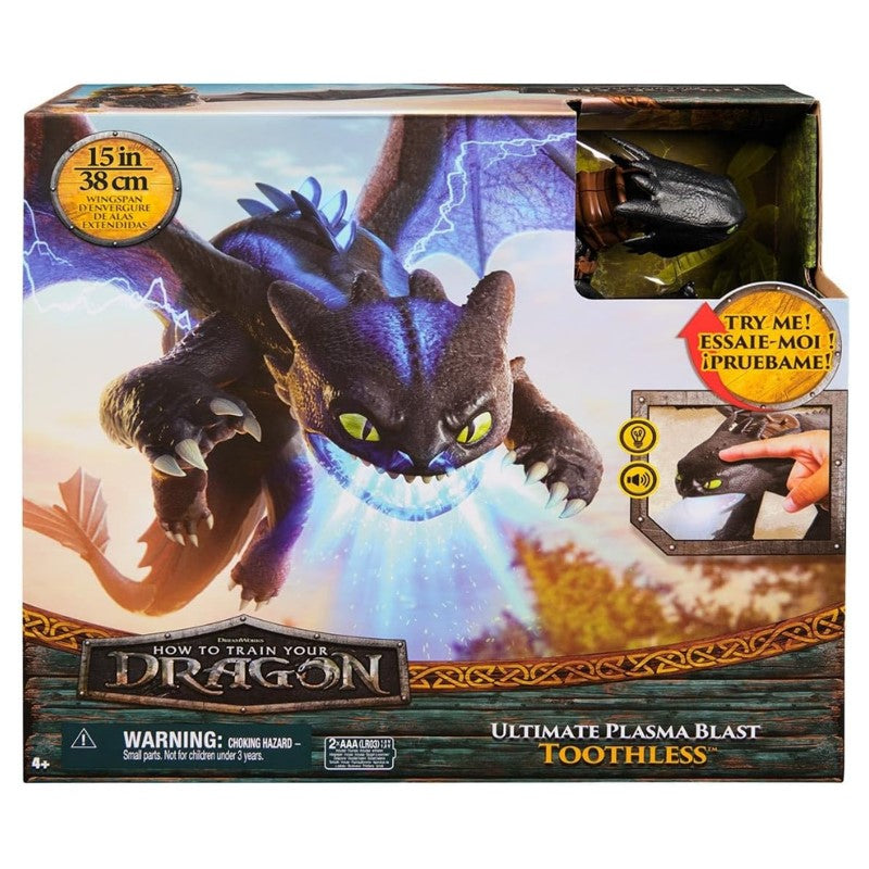 Figura Ultimate Plasma Blast Banguela Luz e Som - Sunny