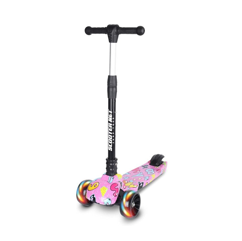 Patinete Scooter Net Grafite Menina - Zoop Toys