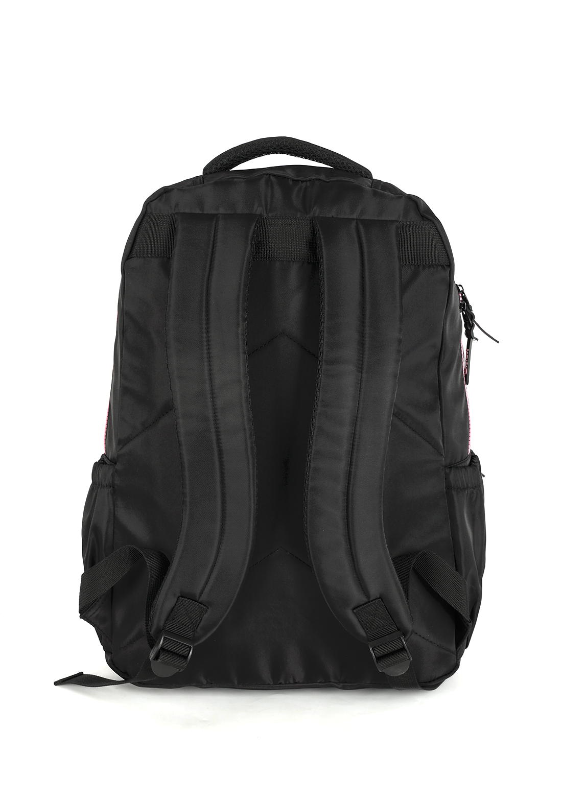 Mochila de Costas G Stitch Disney Luxcel | Preto Pink | Ohana | Chaveiro Angel