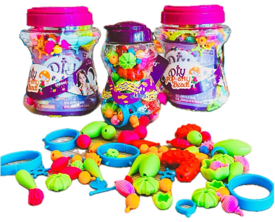 Kit Miçangas Pop Arty Fashion - Shiny Toys