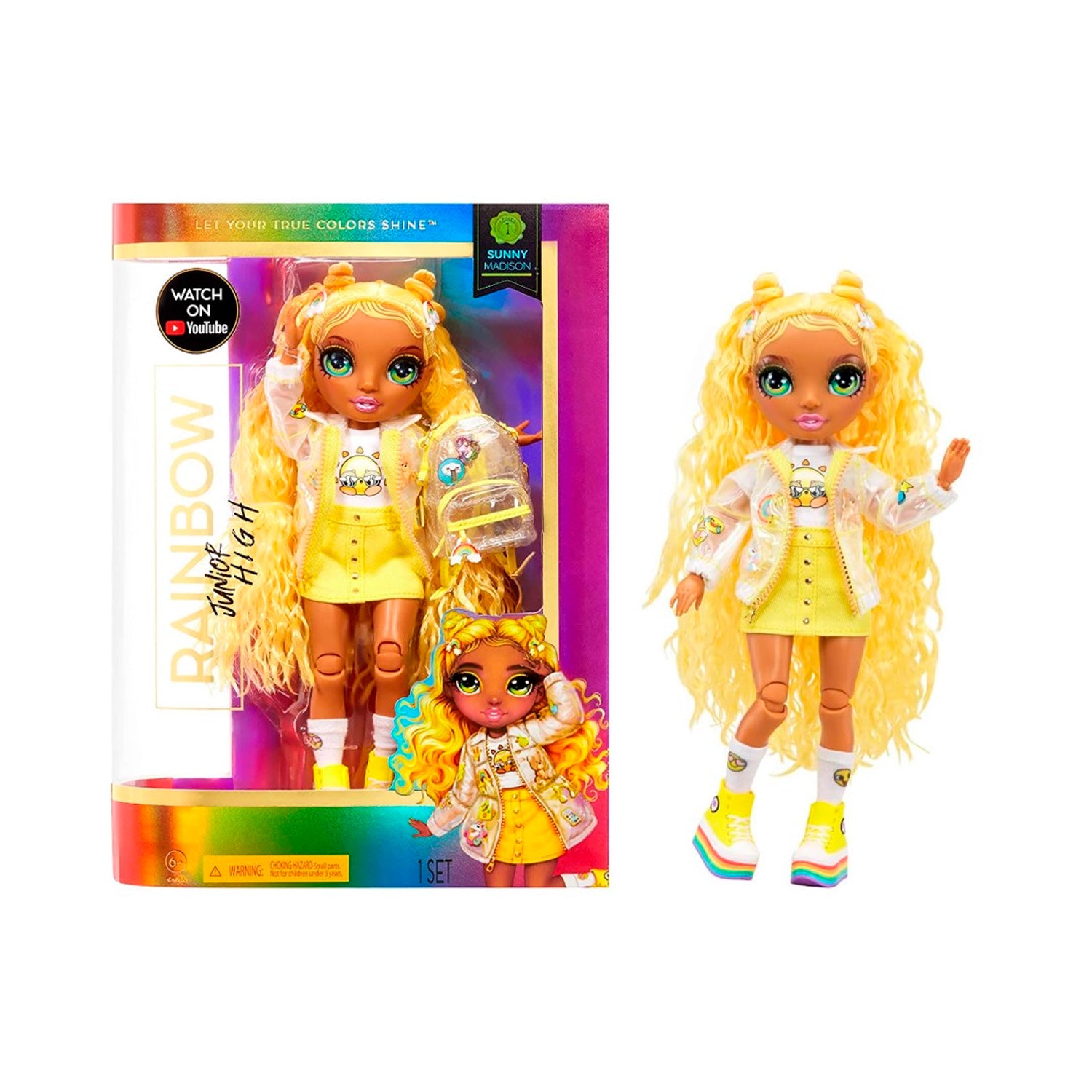 Boneca Rainbow High Junior Sunny Madison