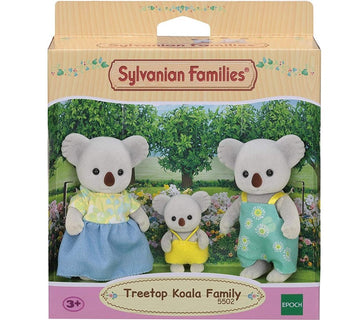 Sylvanian Families - Família Dos Coalas Copa de Árvore