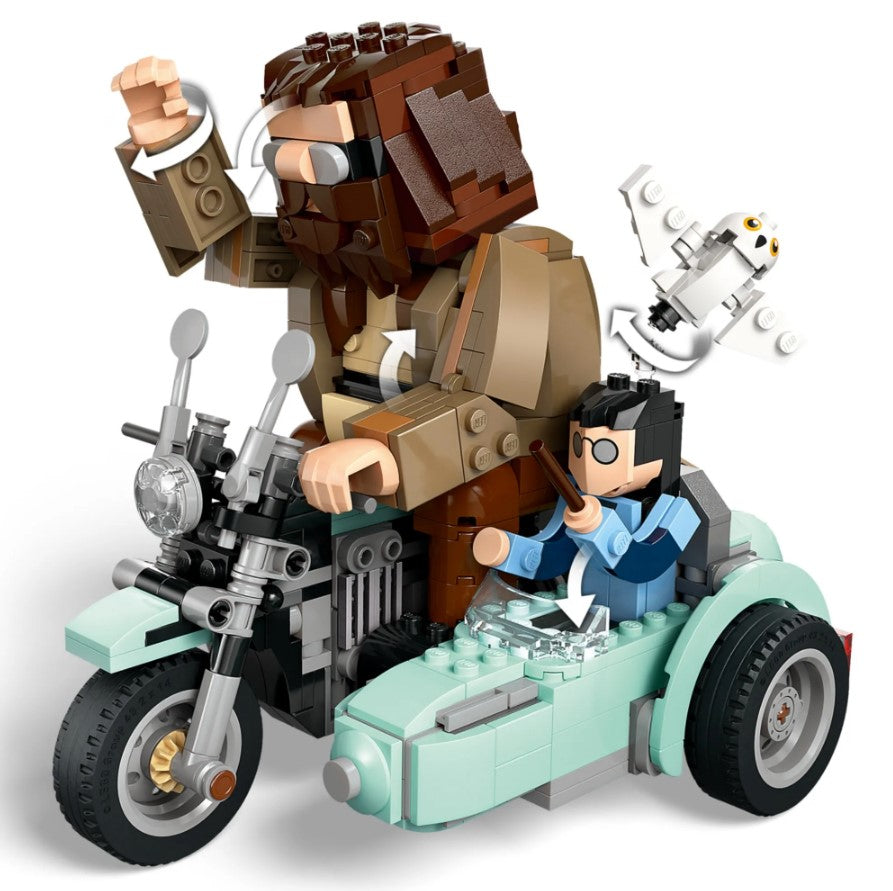 Lego Harry Potter Passeio de Moto Hagrid e Harry 76443