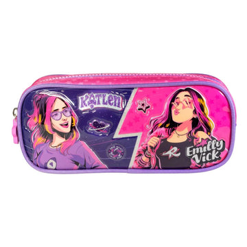 Estojo simples Emilly Vick & Katlen X – Brilho, Estilo e Atitude